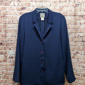 TravelSmith Navy Blue Women's Blazer